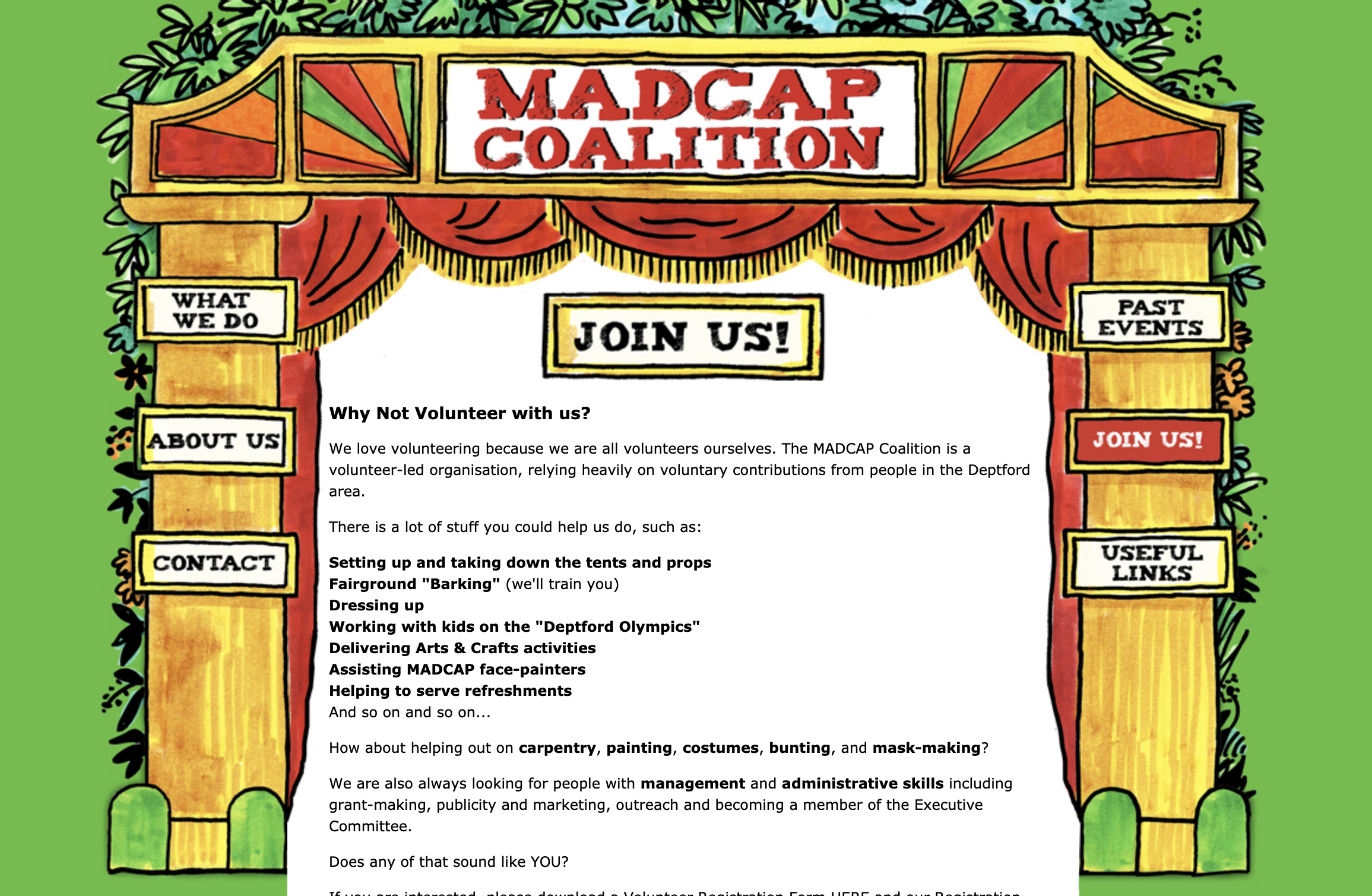 Madcap website 3